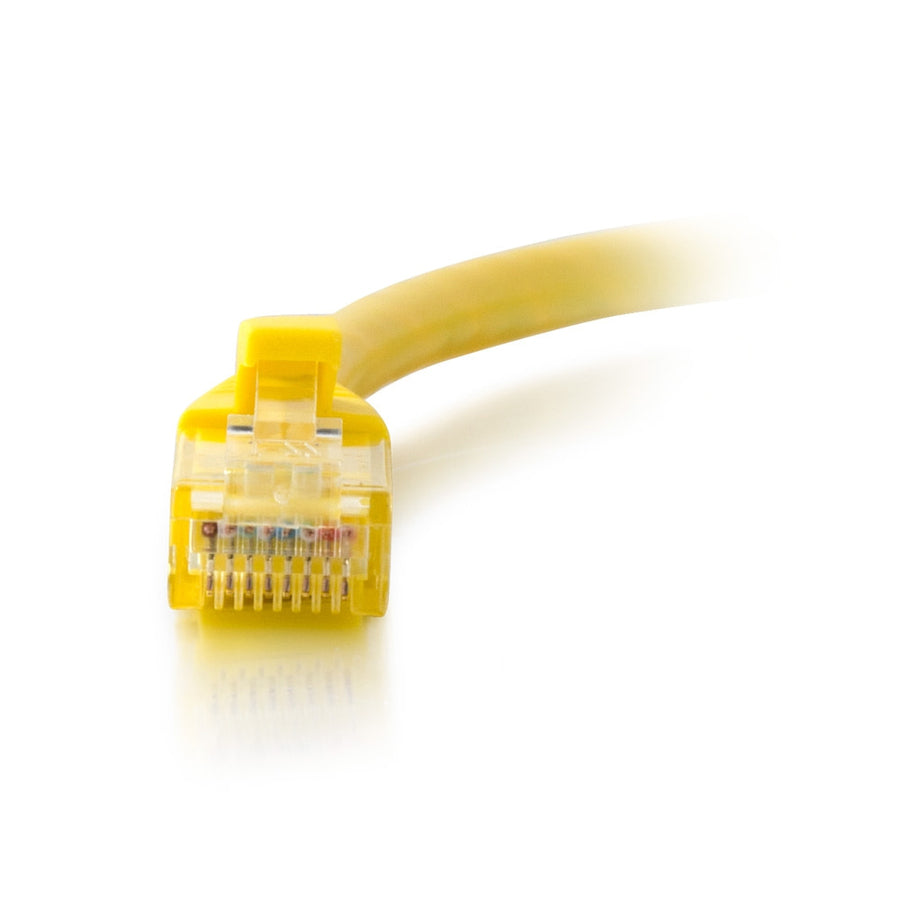 C2G 50742 2ft Cat6a Snagless Unshielded (UTP) Netzwerk Patch Ethernet Kabel 10 Gbit/s Datenübertragungsrate Gelb