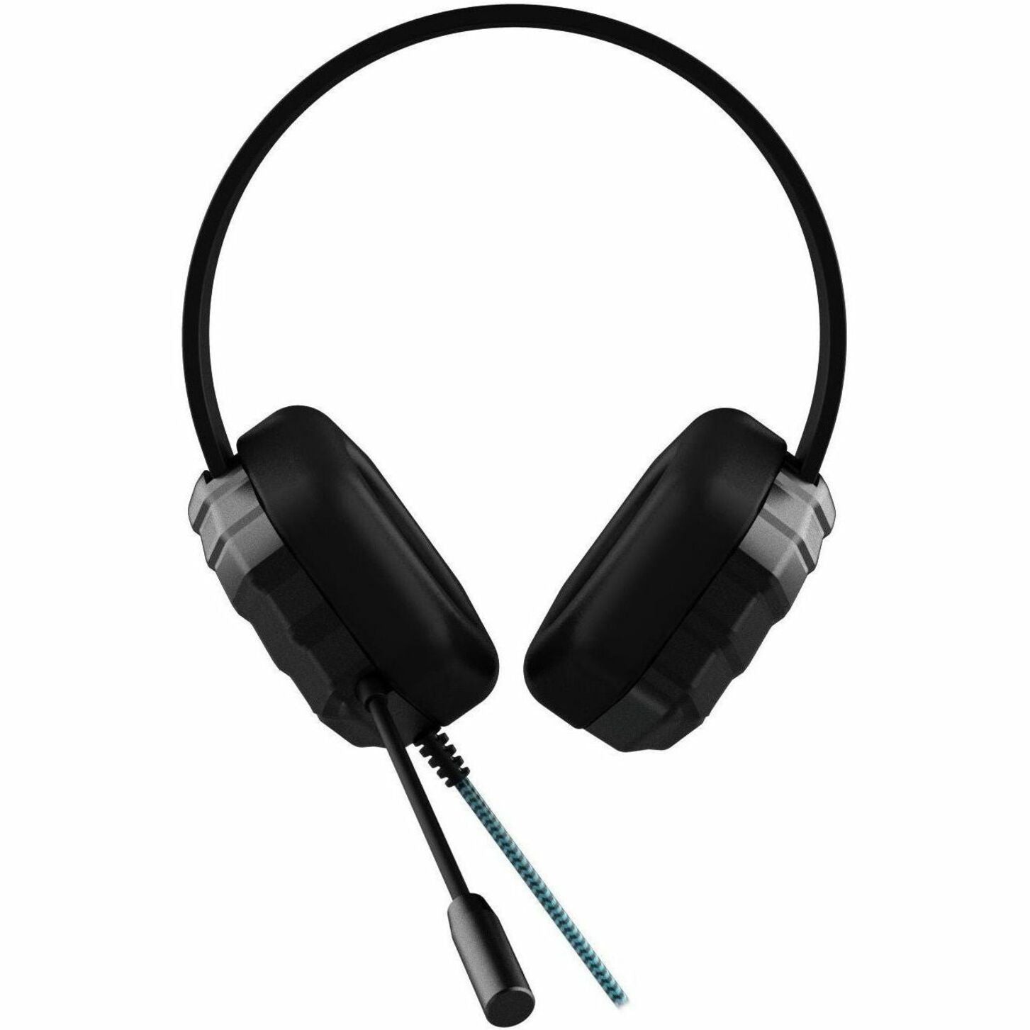 Gumdrop 01H001 DropTech B1 Headsets, Over-the-head Stereo Headset with Boom Microphone, 6 ft Cable Length, Mini-phone (3.5mm) Interface, Black