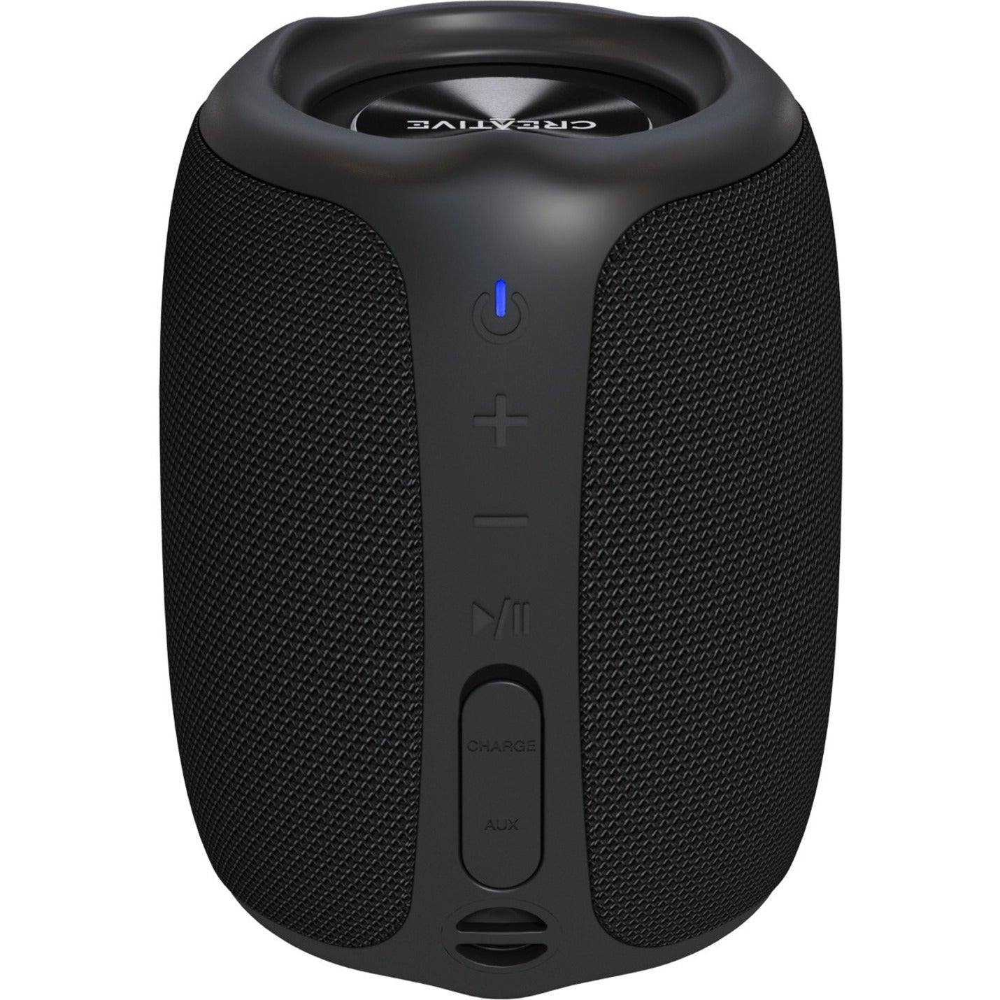 Creative 51MF8365AA000 MUVO Play Portable Bluetooth Smart Speaker, Siri and Google Assistant Supported, Black