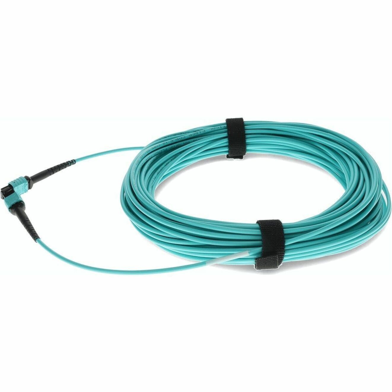 AddOn ADD-MPOMPO-25M5OM4P Fiber Optic Network Cable, 82 ft, Multi-mode, Aqua, Stranded