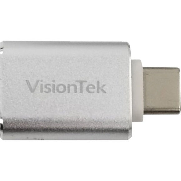 VisionTek 901223 USB-C to USB-A (M/F) Adapter, Data Transfer Adapter with Charging