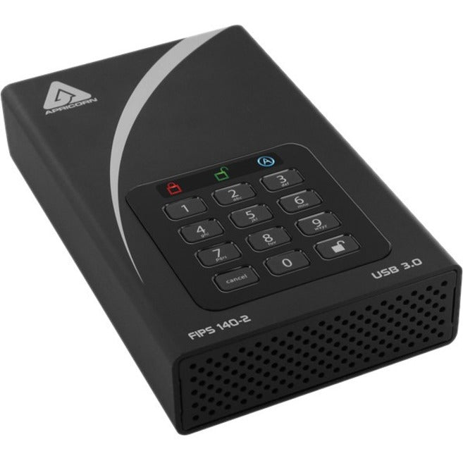 Apricorn ADT-3PL256F-16TB Aegis Padlock DT FIPS - USB 3.0 Desktop Drive, 16TB 256-bit Encrypted, TAA Compliant