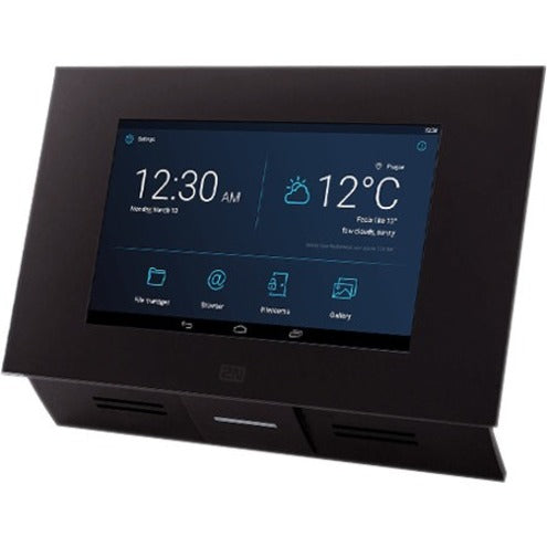 2N 01668-001 Indoor Touch 2.0 Wi-Fi Intercom Multi-functional Touch Communicator, Black