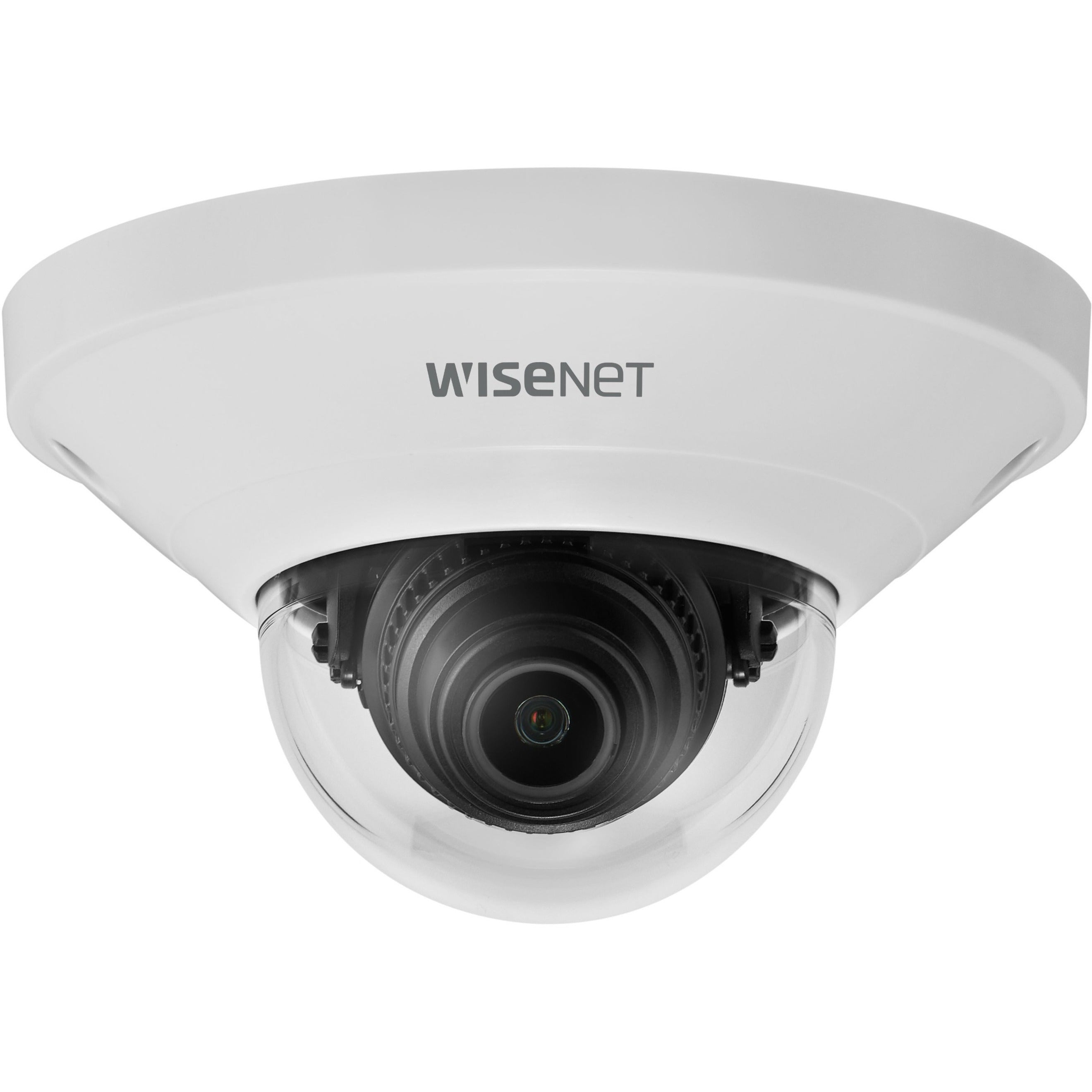 Wisenet QND-8011 5 MP Netzwerk Super-Kompakte Dome-Kamera mit 28 mm Objektiv Innenbereich 30fps SD-Karten-Lokalspeicher