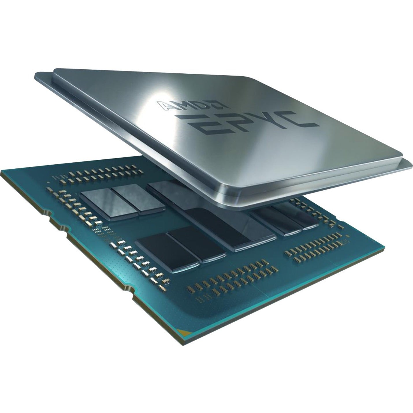 AMD 100-100000047WOF EPYC Tetrahexaconta-core 7702P 2GHz Processor, 64 Core, 256MB L3 Cache, Socket SP3