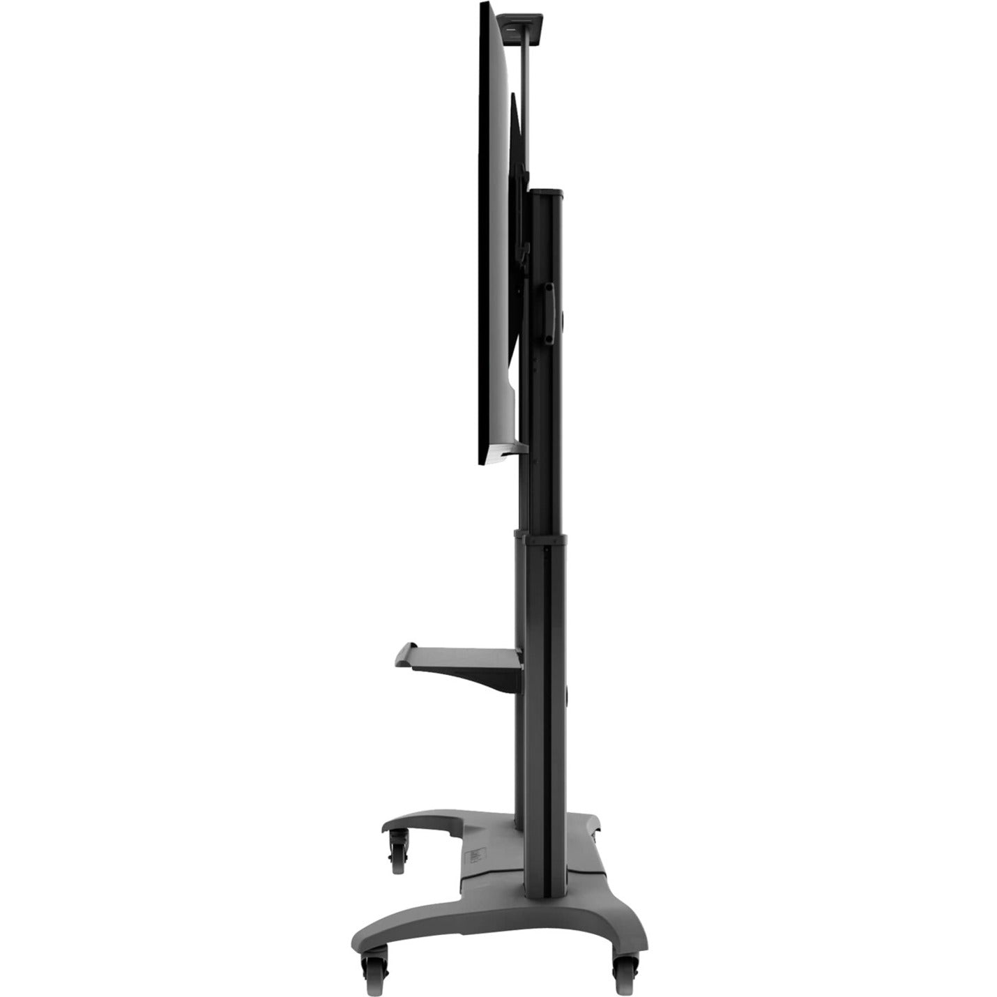 Kanto MTMA100PL Display Stand, L-shaped, 200 lb Load Capacity, Adjustable Shelves, Portable