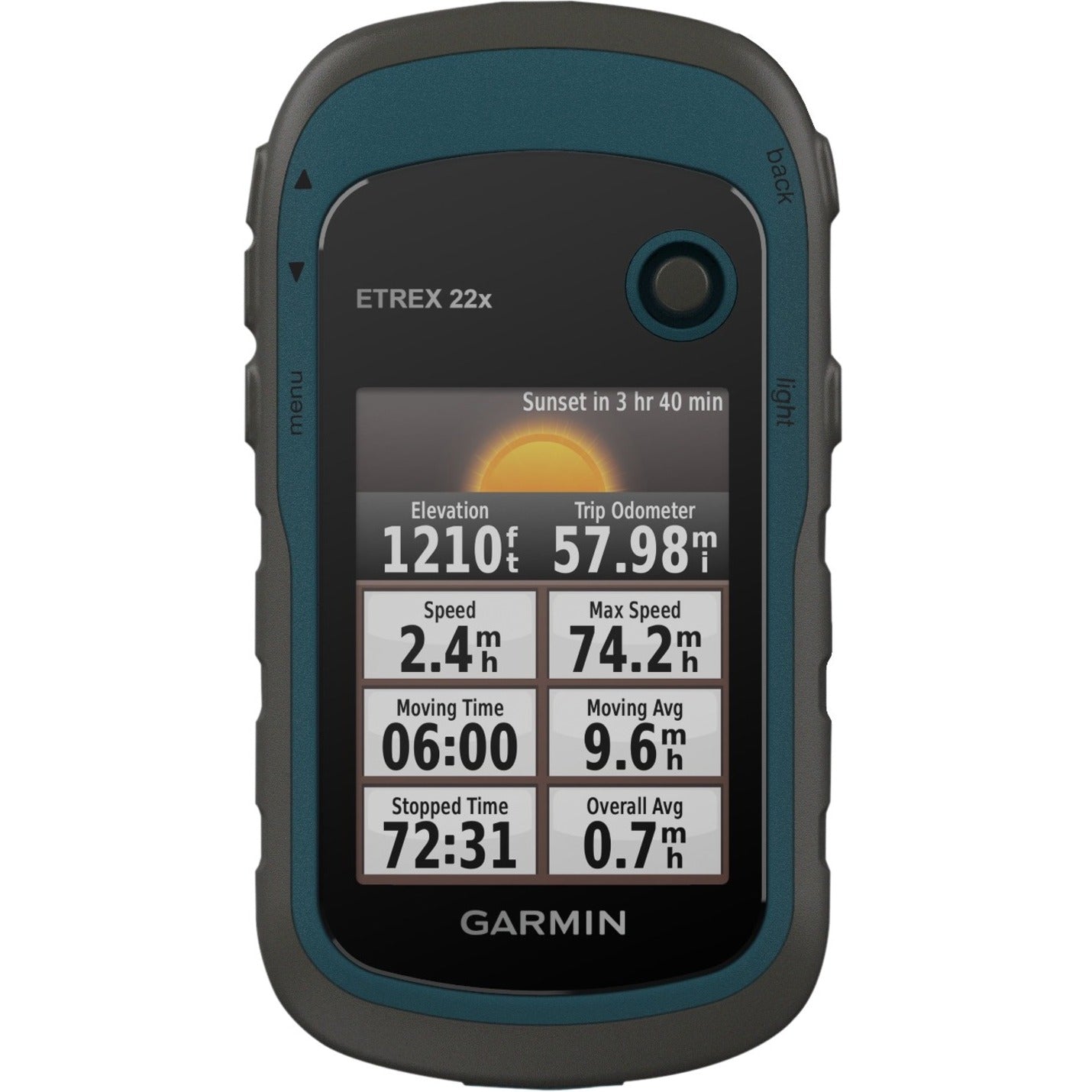 Garmin 010-02256-00 eTrex 22x Rugged Handheld GPS, 2.2" Color Display, Preloaded Maps