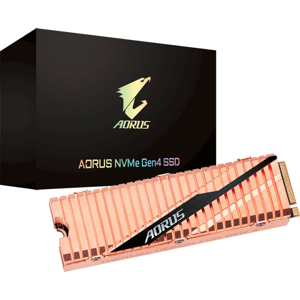 Aorus GP-ASM2NE6200TTTD NVMe Gen4 SSD 2TB, 5000 MB/s Read, 4400 MB/s Write