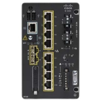 Cisco IE-3300-8T2S-A Catalyst IE3300 Rugged Series Modular Ethernet Switch, 8 Ports, Gigabit Ethernet