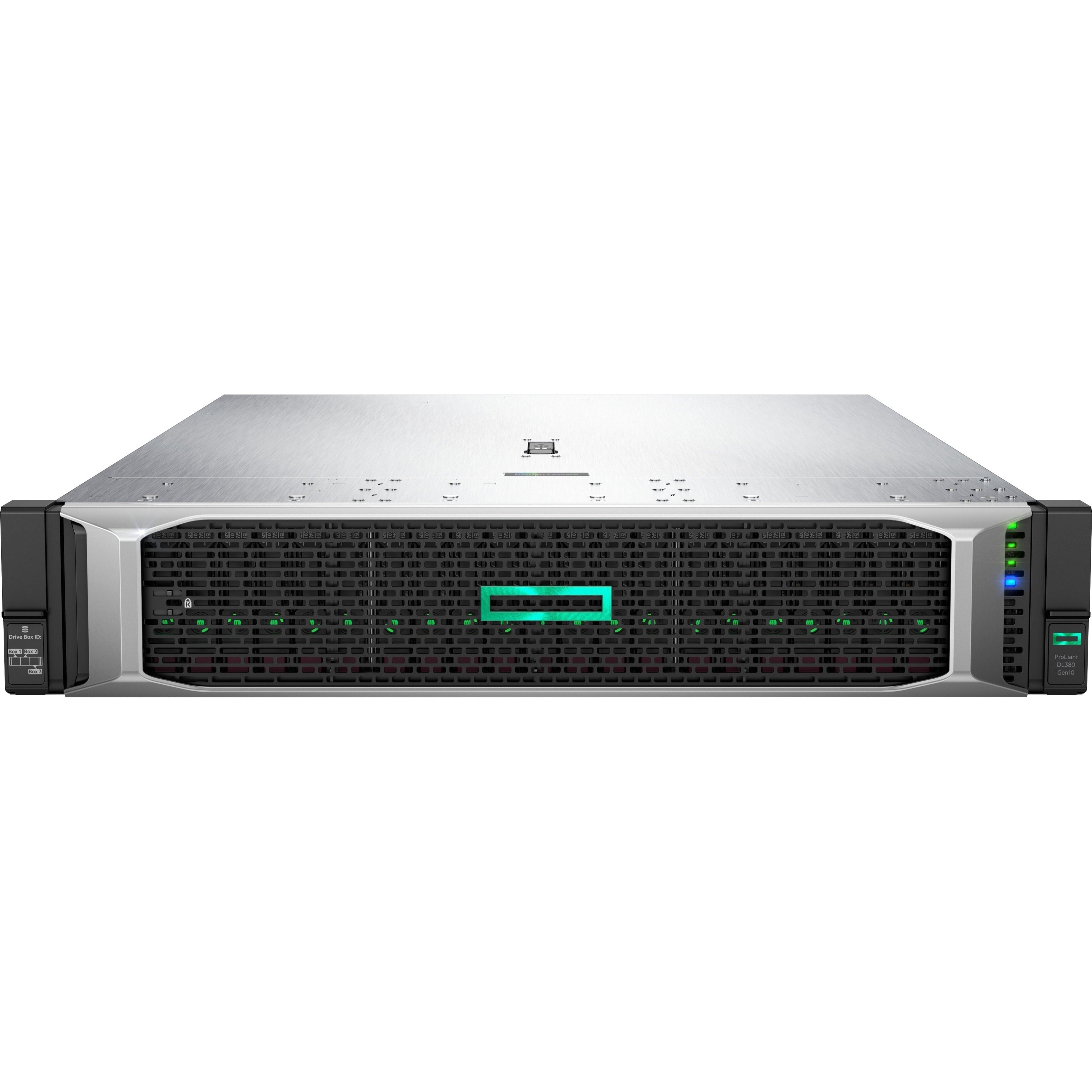 HPE P20172-B21 ProLiant DL380 G10 Server, Intel Xeon Silver 4208, 32GB RAM, 12Gb/s SAS Controller
