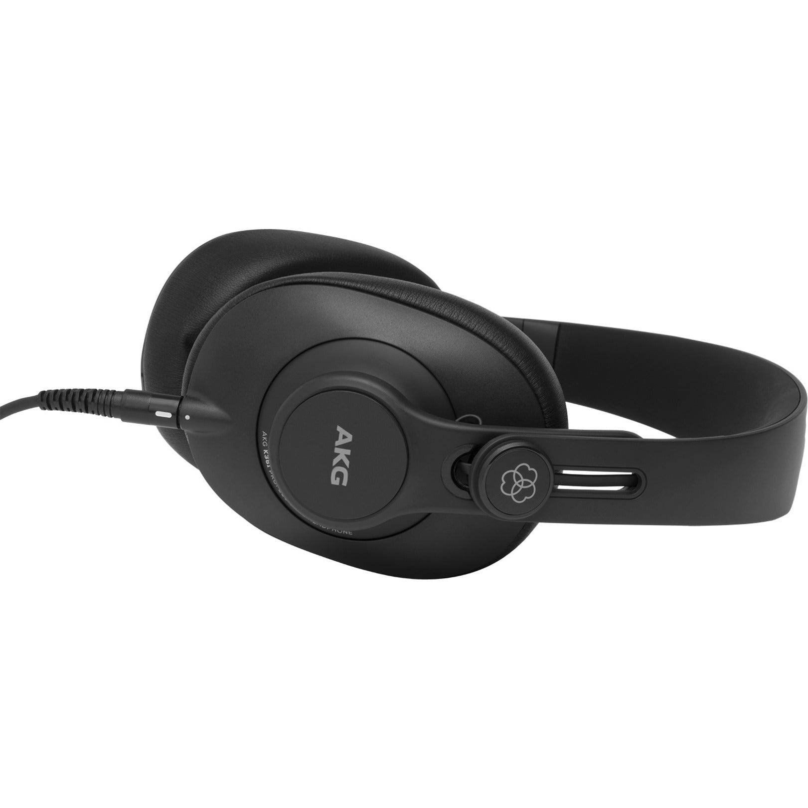 AKG K361 Over-Ear, Closed-Back, Foldable Studio Headphones, Binaural, Mini-phone (3.5mm), 32 Ohm, Stereo, 15 Hz - 28 kHz, Black