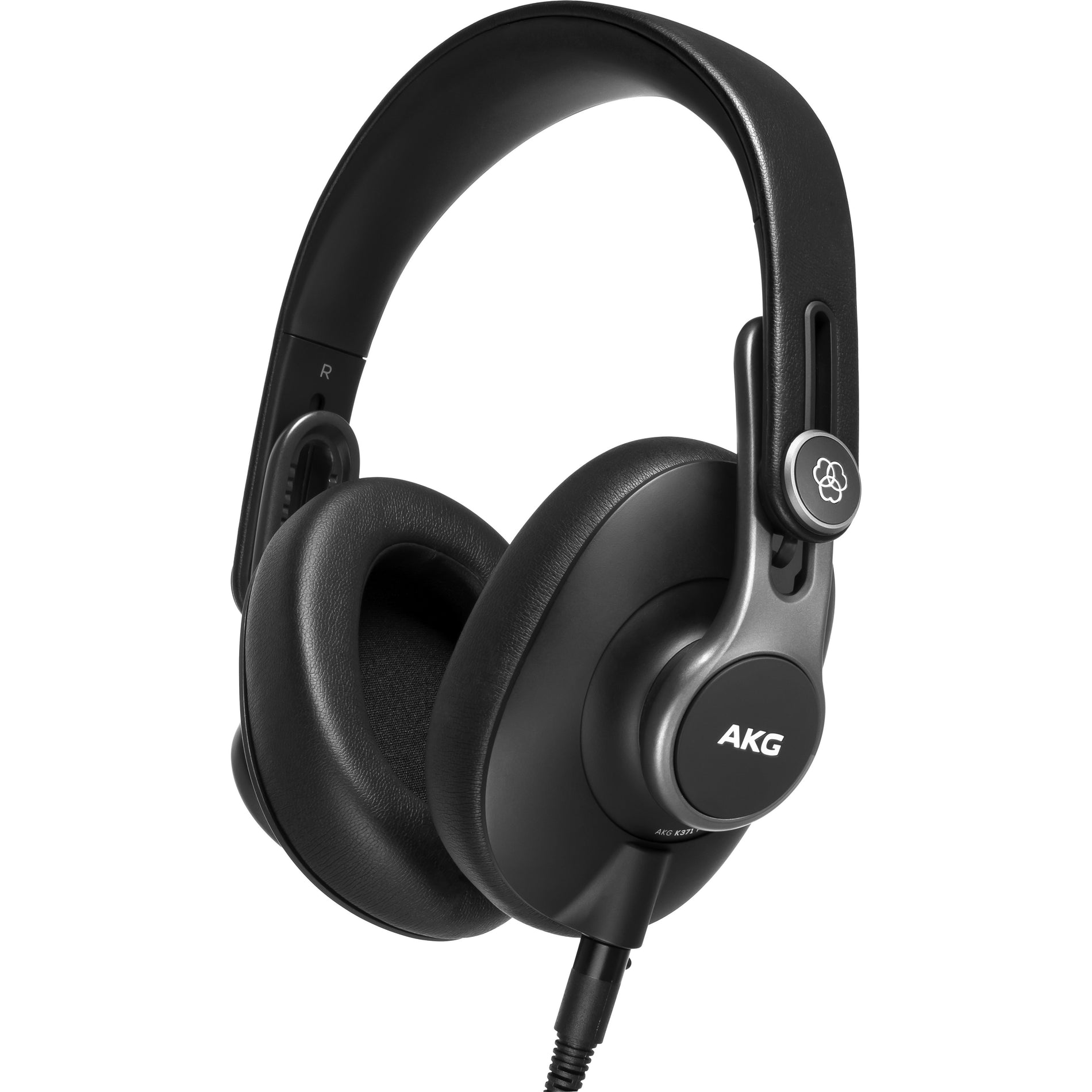 AKG K371 Over-Ear Foldable Studio Headphones, Closed-Back, Lightweight, Durable, Comfortable