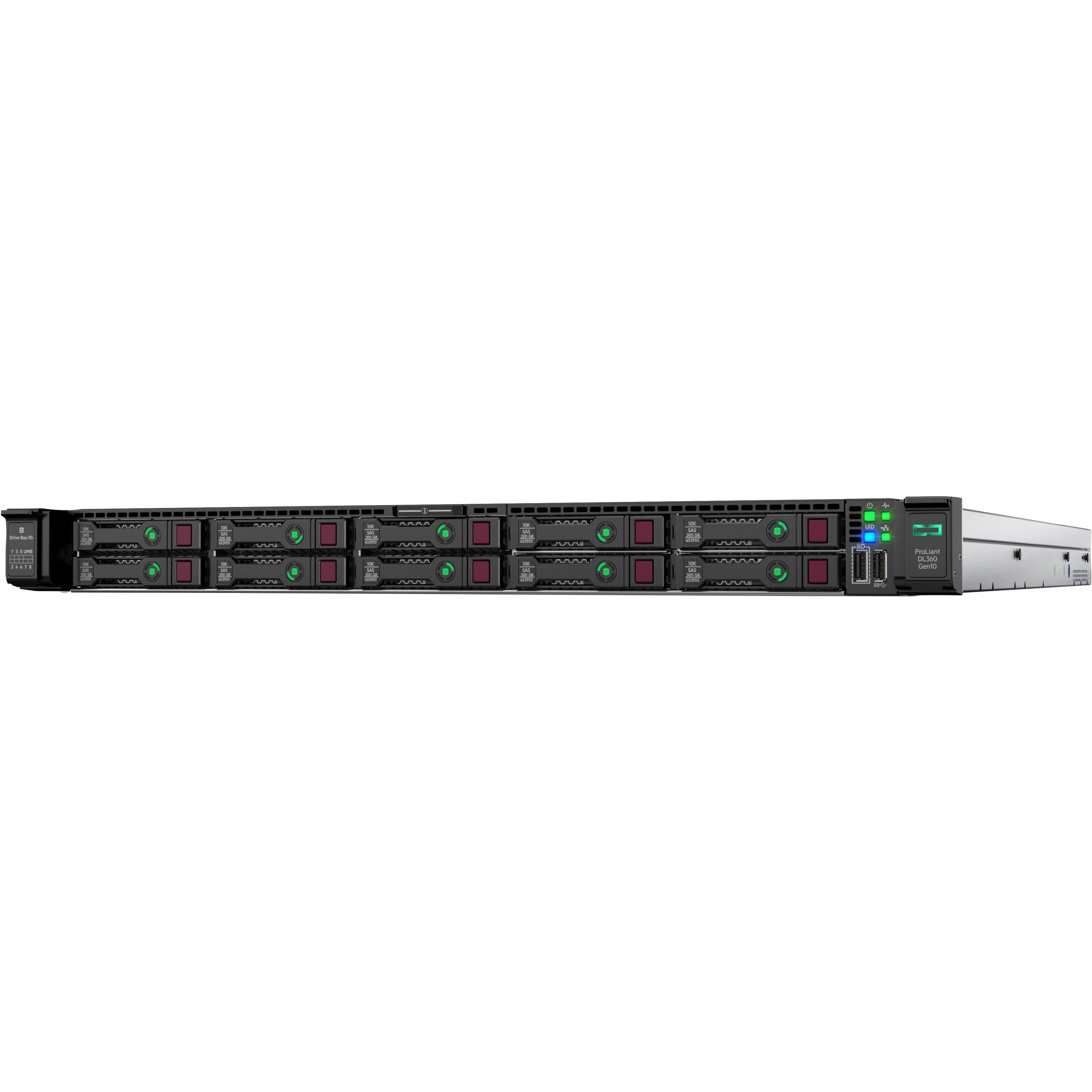 HPE P19779-B21 ProLiant DL360 Gen10 4210 2.2GHz 10-core 1P 16GB-R P408ia NC 8SFF 500W PS Server