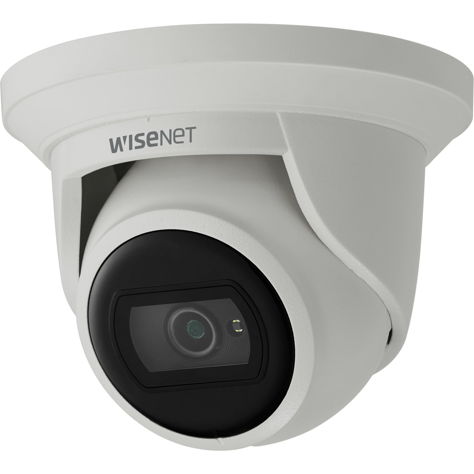 Wisenet QNE-8011R 5 MP Network IR Flateye Camera, Outdoor Dome, Color, Motion Detection, SD Card Local Storage