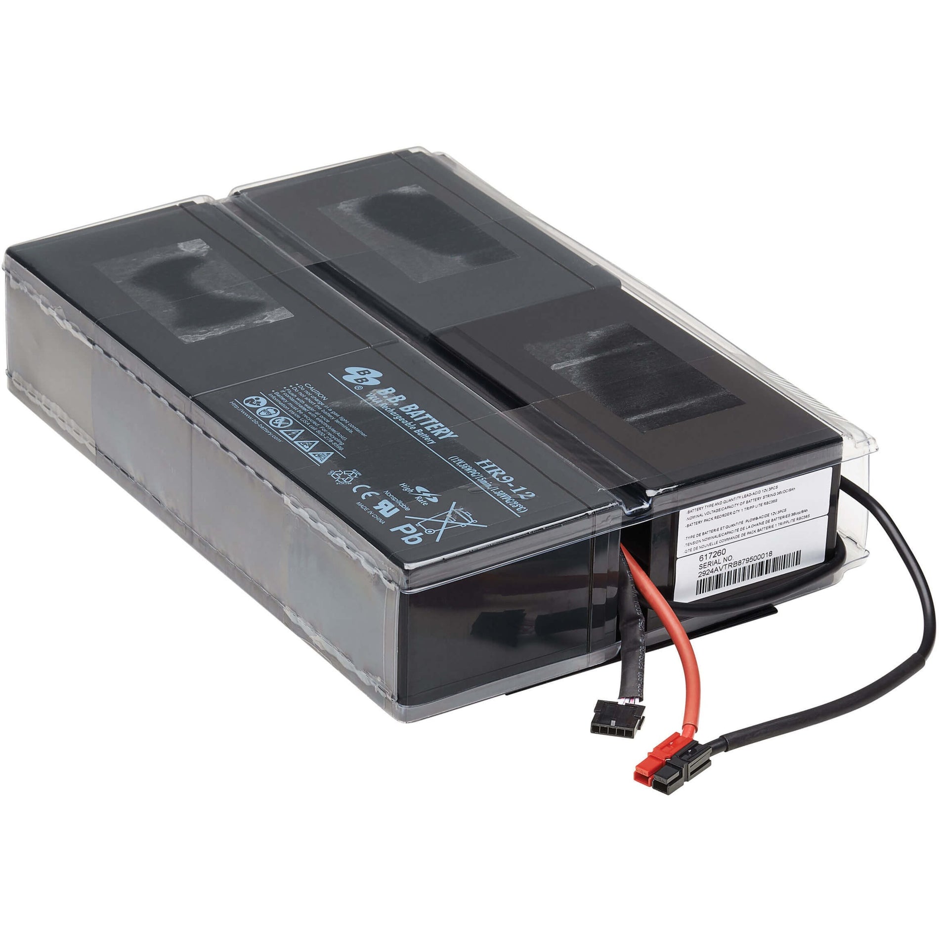 Tripp Lite RBC36S UPS Replacement Battery Cartridge for SUINT1500LCD2U UPS System, 36V