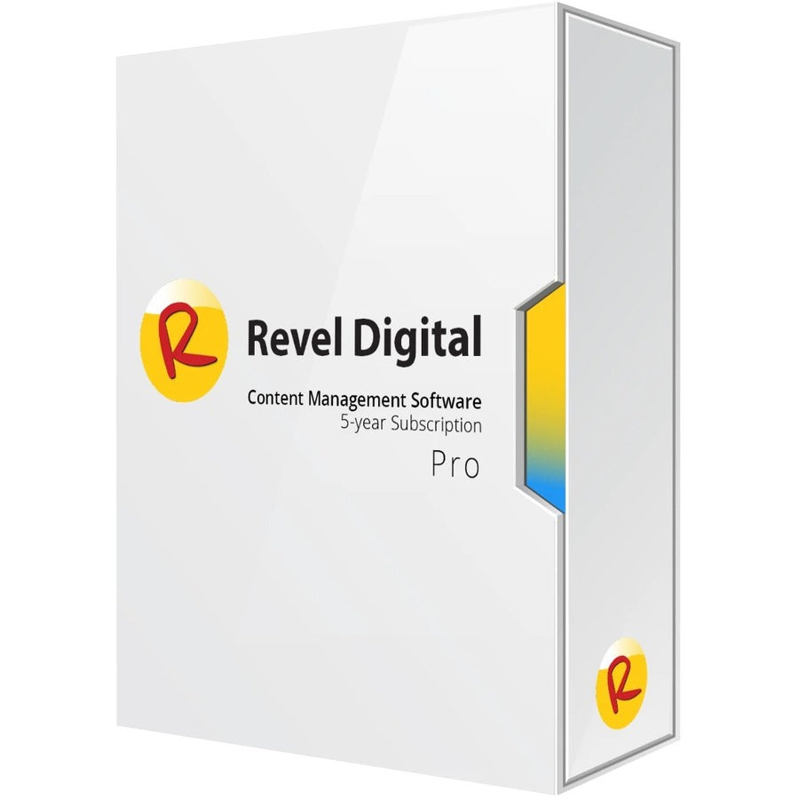 ViewSonic SW-091-3 Revel Digital Pro Version, 5 Year Subscription Plan License Key for 1 Device