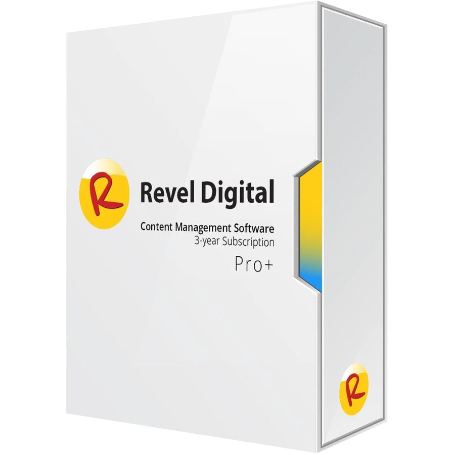 ViewSonic SW-092-2 Revel Digital Pro+ Version, 3-Year Subscription Plan License Key for 1 Device
