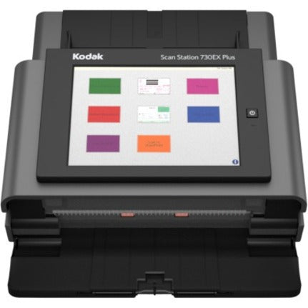 Kodak Alaris 1060094 Scan Station 730EX Plus Sheetfed Scanner, Monochrome/Color/Grayscale, 600 dpi, 75 Sheets ADF Capacity