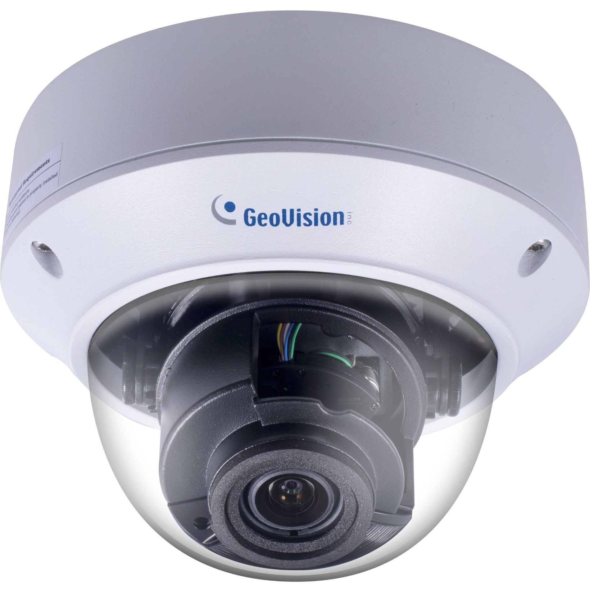 GeoVision GV-TVD8710 8MP H.265 4.3x Zoom Super Low Lux WDR Pro IR Vandal Proof IP Dome, 3840 x 2160, 24 Month Warranty