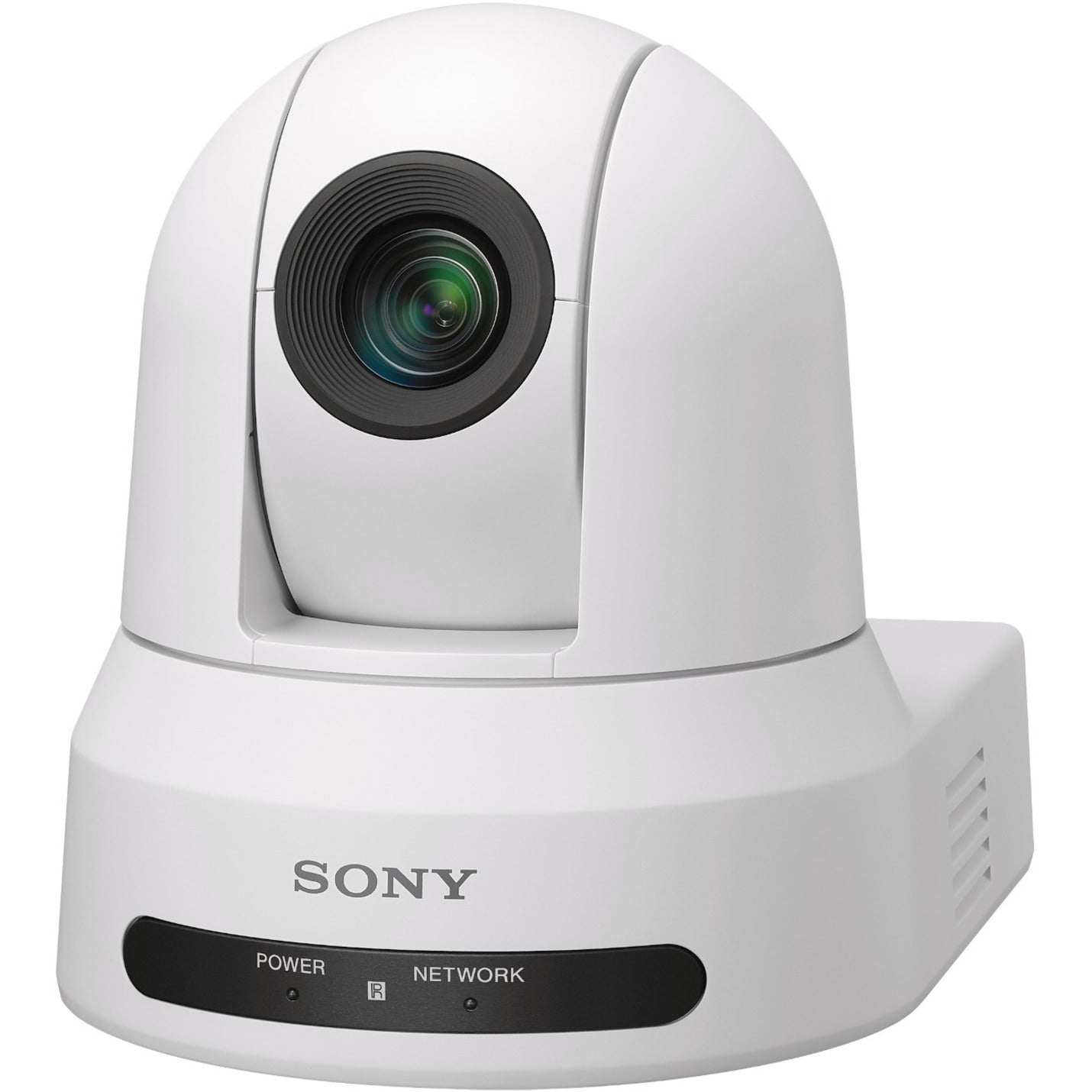 Sony Pro SRGX400/W IP 4K Pan-Tilt-Zoom Camera with NDI|HX Capability, Color, 8.5 Megapixel HD Network Camera