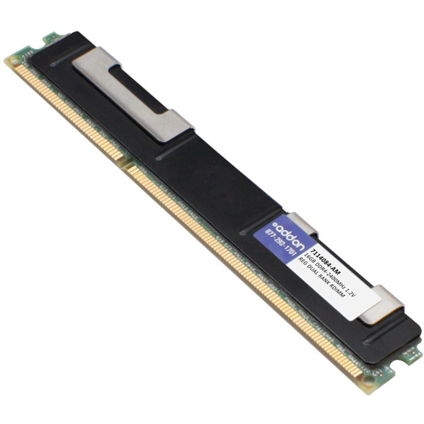 AddOn 7114084-AM 16GB DDR4 SDRAM Memory Module, Lifetime Warranty, ECC, Registered