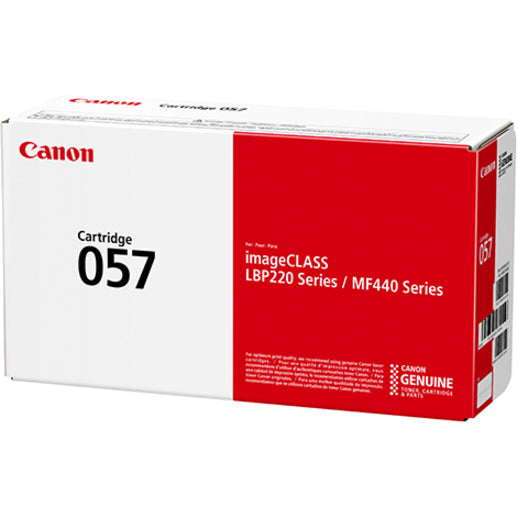 Canon 057 imageCLASS Toner Cartridge Black, Original, 1 Pack (3009C001)