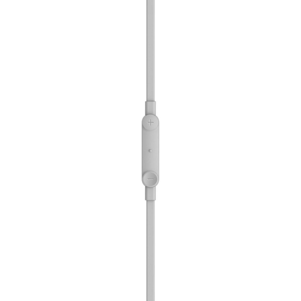 Belkin G3H0001BTWHT ROCKSTAR Headphones with Lightning Connector, Binaural Earbud, 2 Year Warranty, Stereo Sound, 3.67 ft Cable Length, White [Discontinued]