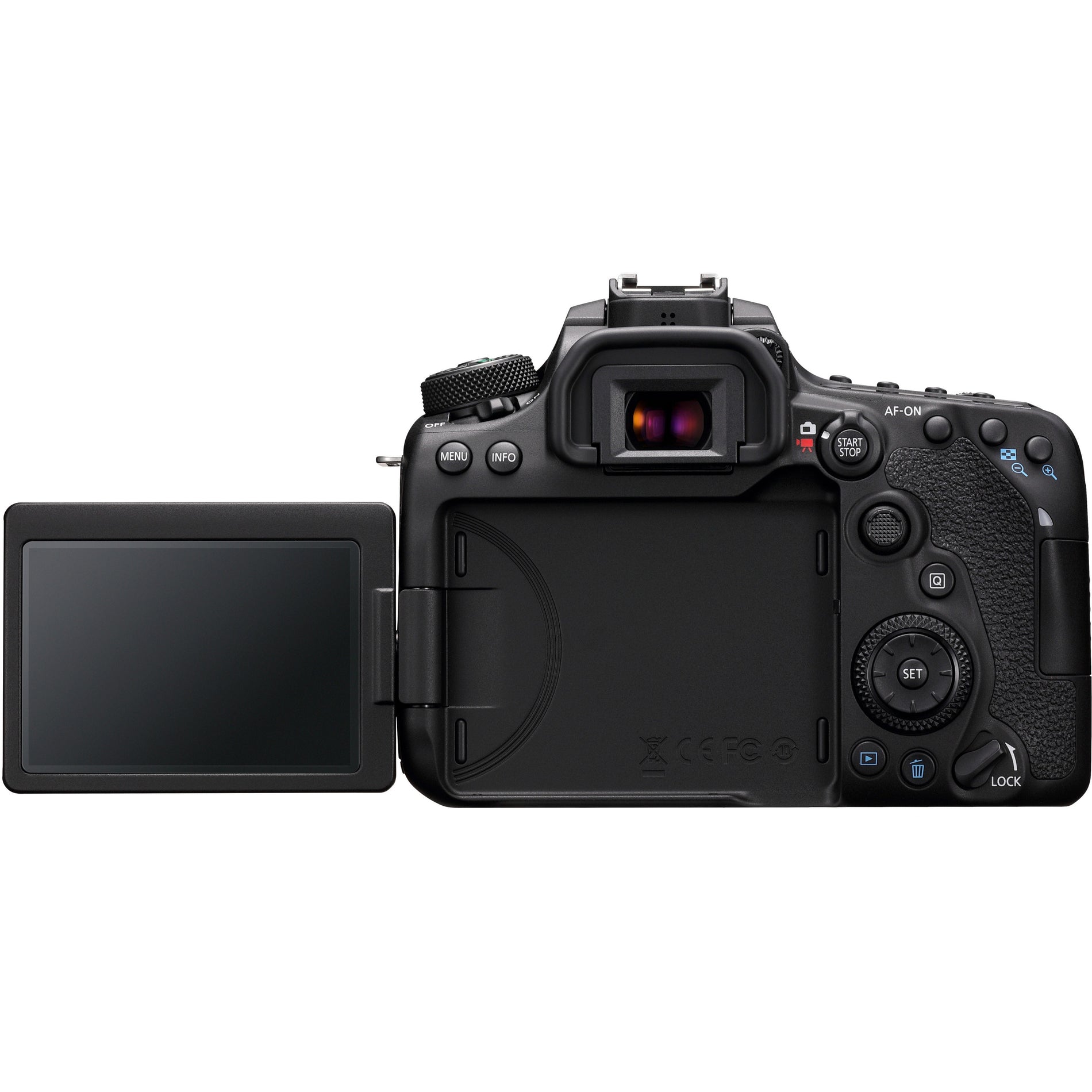 Canon 3616C016 EOS 90D Digitalkamera mit Objektiv 33 Megapixel 4K Video 7.5x Optischer Zoom