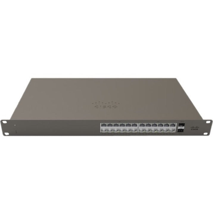Meraki GS110-24P-HW-US Go Network Switch, 24 Port POE, Gigabit Ethernet, US Power