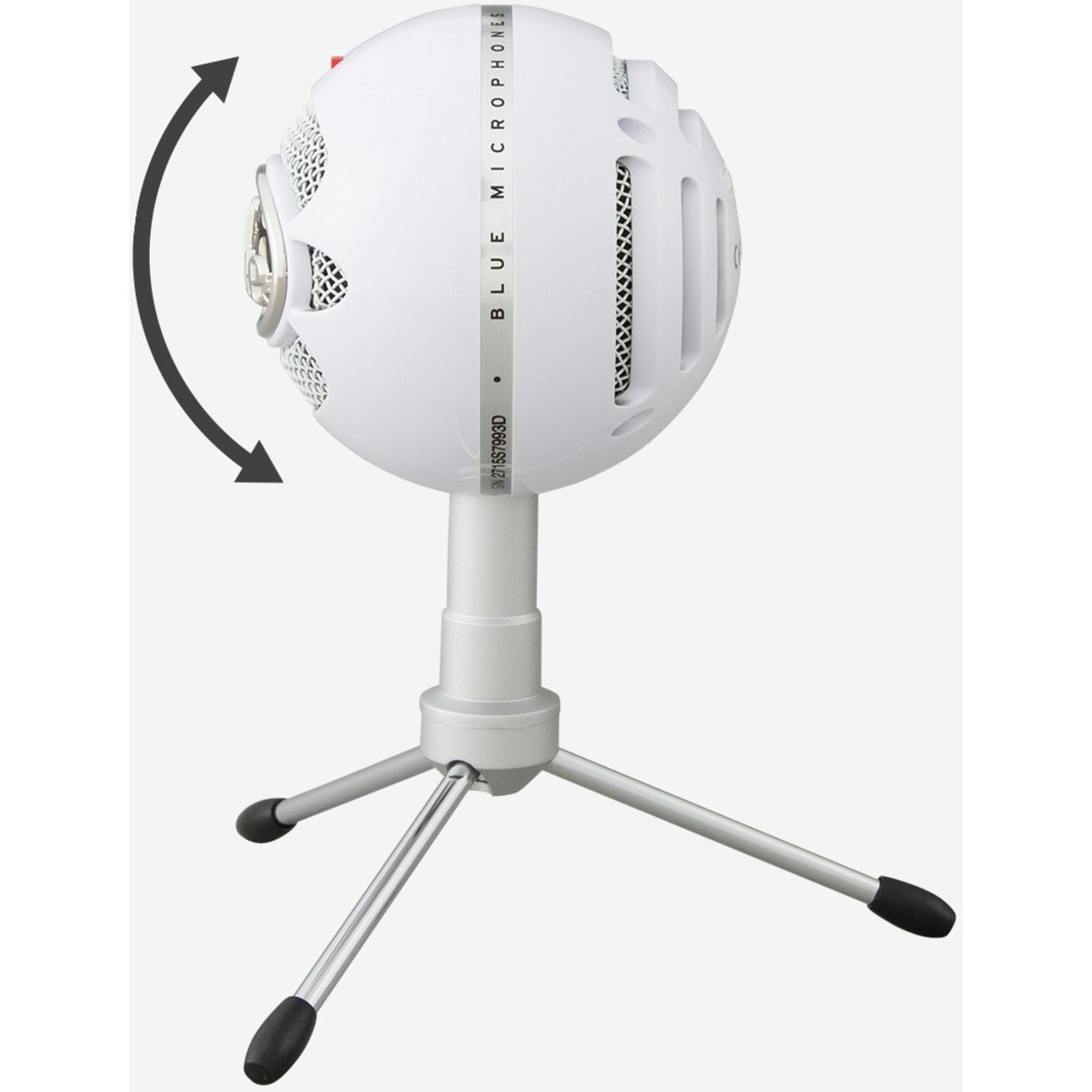 Blue 988-000070 Snowball iCE Plug and Play USB Microphone, Cardioid Condenser, Stand Mountable