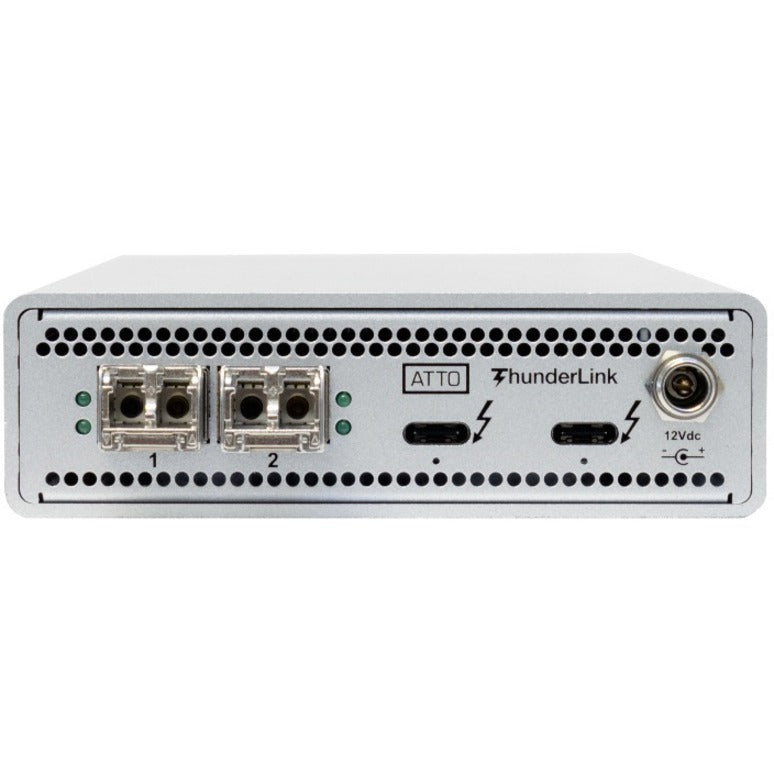 ATTO TLN3-3102-D00 ThunderLink N3 3102 (SFP+) 10Gigabit Ethernet Card, 2 Ports, Optical Fiber