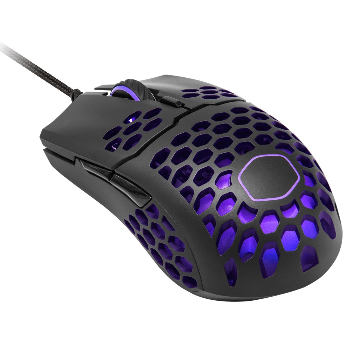 Cooler Master MM-711-KKOL1 MM711 Gaming Mouse, Symmetrical, 16000 dpi, USB, Matte Black