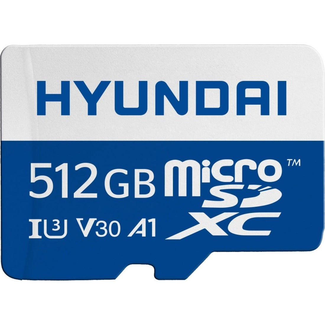 Hyundai SDC512GU3 512GB microSDXC Card, Lifetime Warranty, 4K, C10 UHS U3 A2
