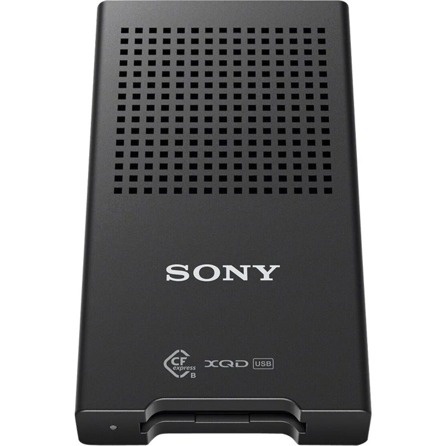 Sony Pro MRWG1/T1 CFexpress Type B / XQD Memory Card Reader, USB 3.1 (Gen 2) Type C, 10 GB/s Data Transfer Rate