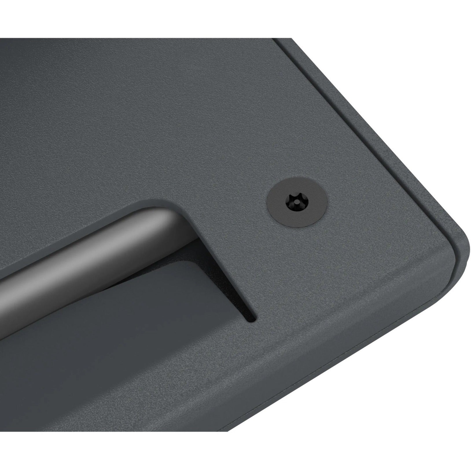 Heckler Design H601-BG Zoom Rooms Console for iPad, Black Gray - Fingerprint Resistant, Theft Resistant, Tamper Resistant, Kensington Security Slot