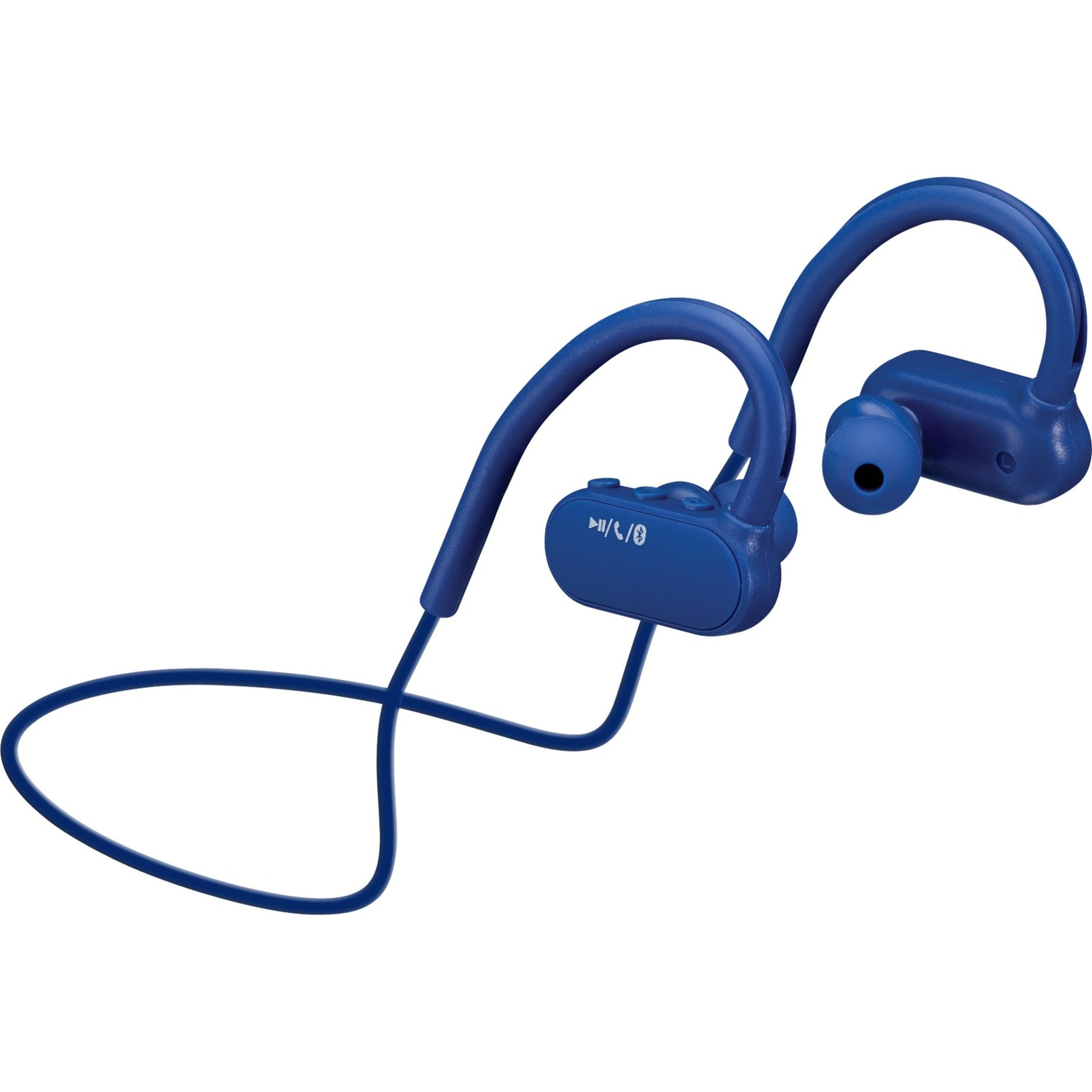 iLive IAEB29BU Earset, Wireless Bluetooth Stereo Earbuds, Blue
