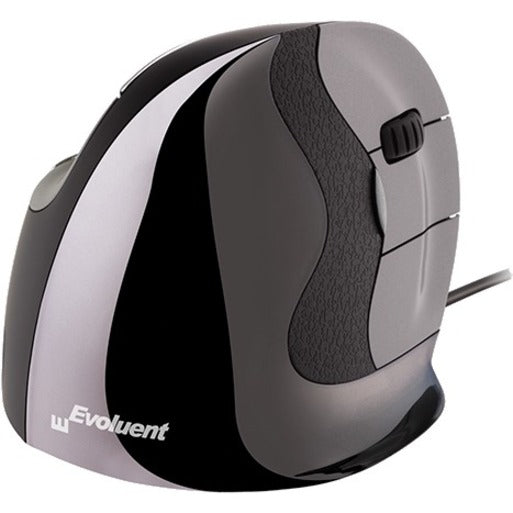 Evoluent VMDS Vertical Mouse D, Right Wired Small, Ergonomic Scroll Wheel
