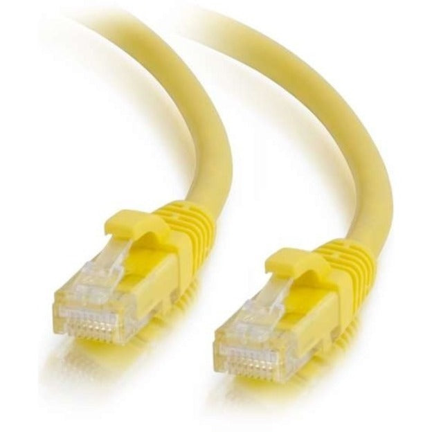 Quiktron 576-115-005 Q-Series Patch Cords, CAT6, booted, Yellow, 5 FT, Snagless