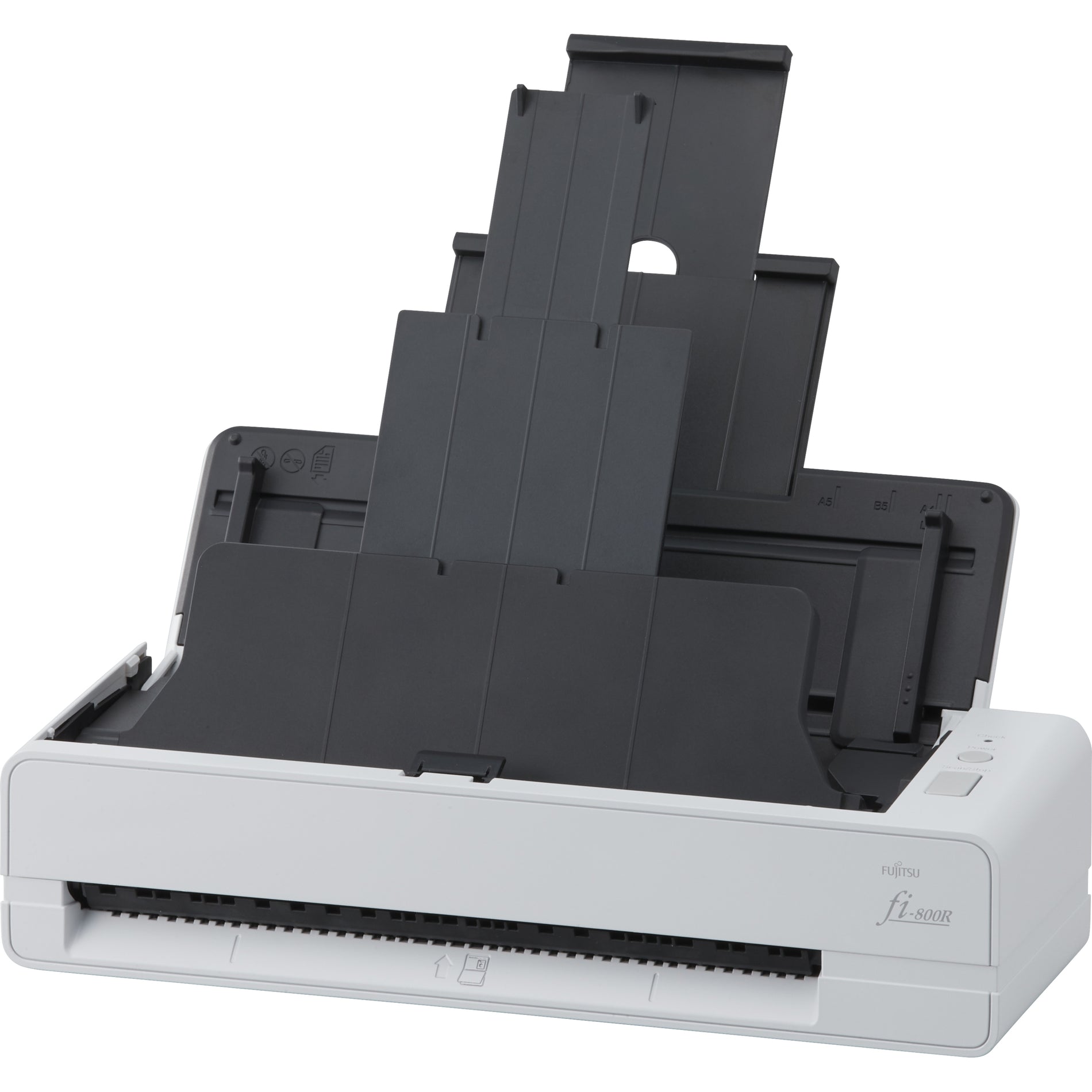 Fujitsu PA03795-B005 Image Scanner fi-800R, Sheetfed Scanner, A6-A8 Media Size, Color/Grayscale/Monochrome Scanning, 40 Sheet ADF Capacity