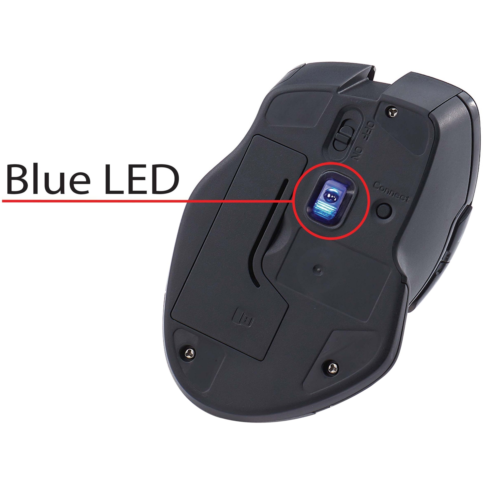 Verbatim 70247 Mouse, Wireless Blue LED, Teal