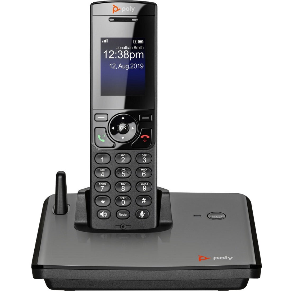 Poly VVX D230 DECT IP Phone - Cordless VoIP Handset [Discontinued]