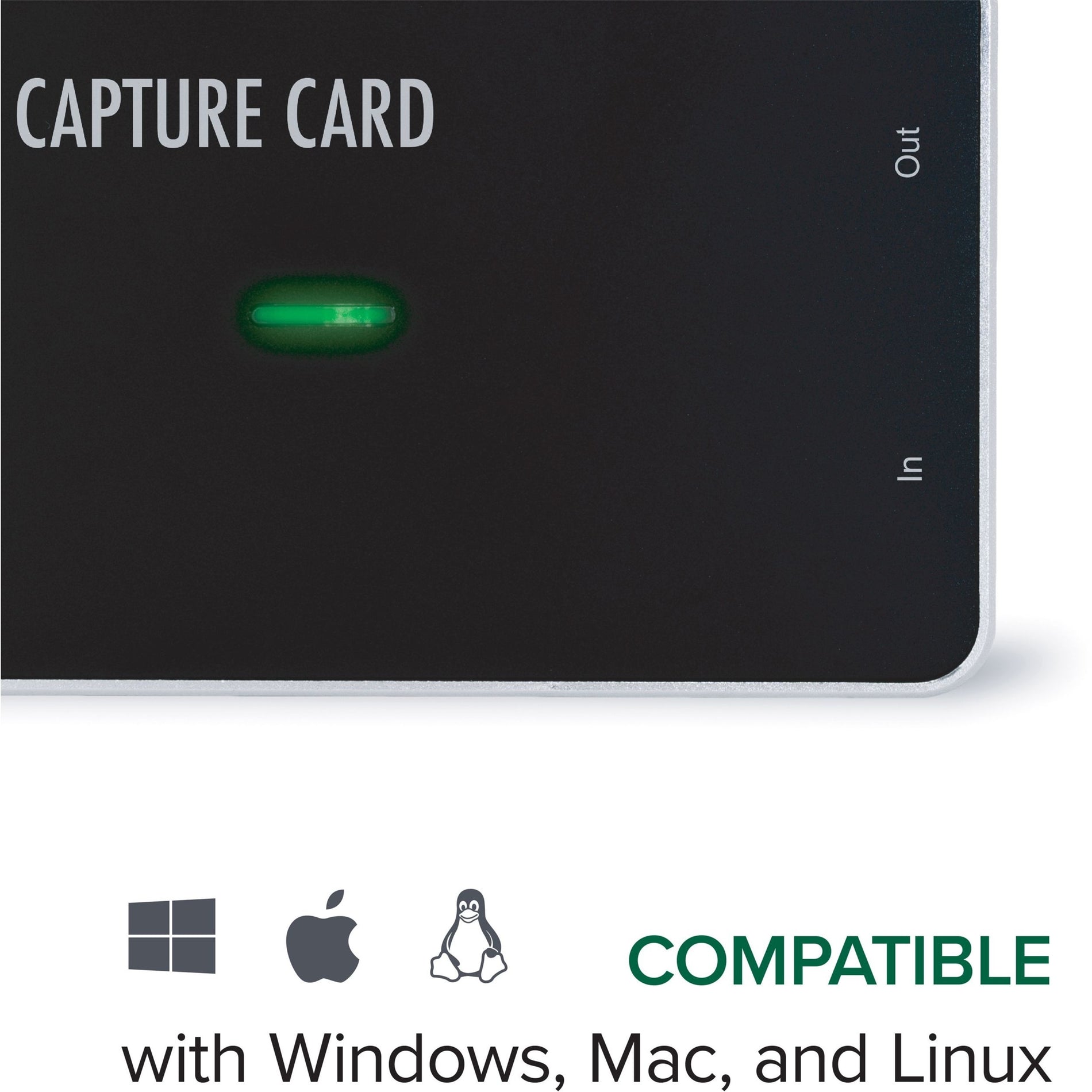 Plugable USBC-CAP60 Performance NIX Video Game Capture Card 1080P 60FPS, USB C & USB 3.0, HDMI