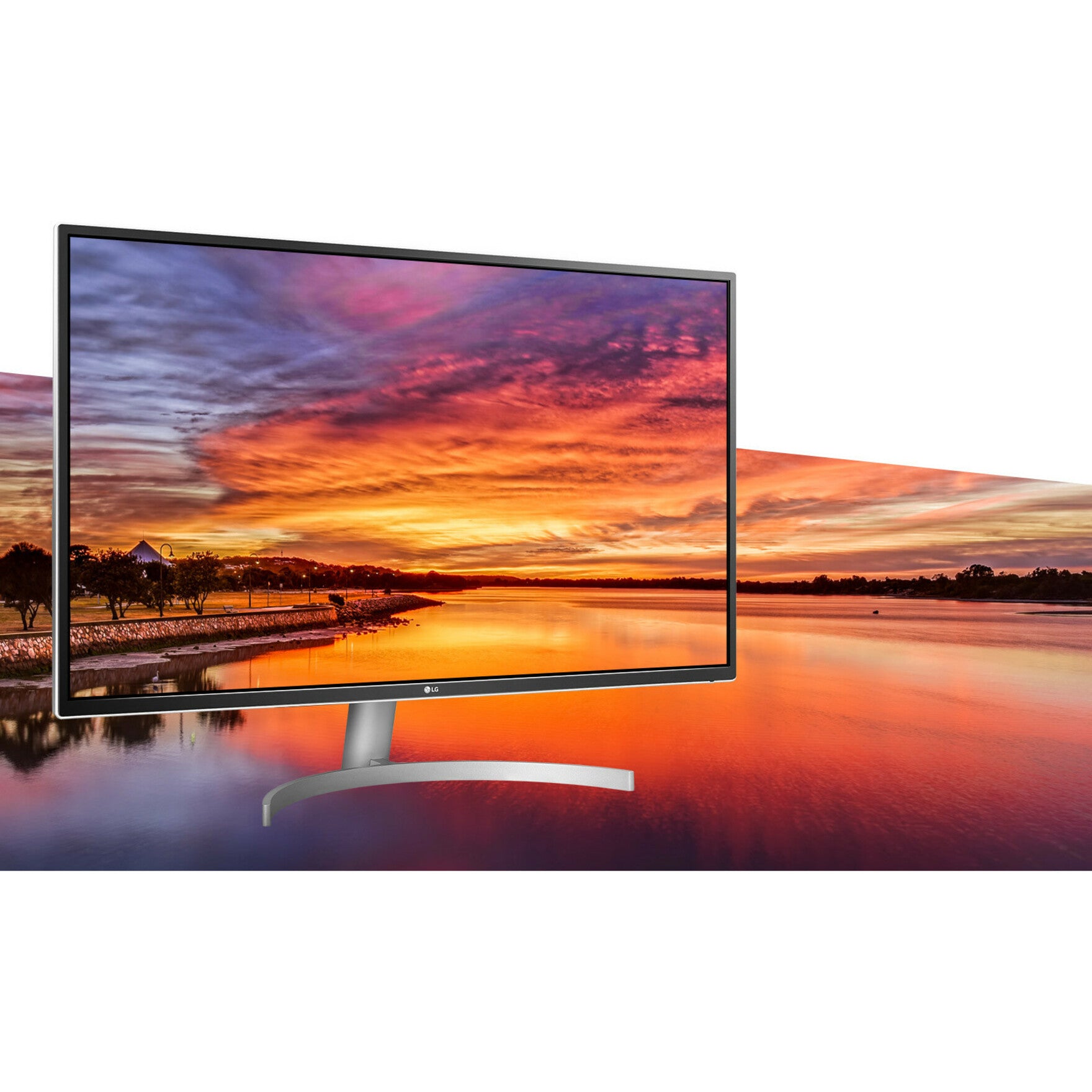 LG 32BK50Q-WB Widescreen LCD Monitor, 31.5" WQHD, 75Hz Refresh Rate, FreeSync