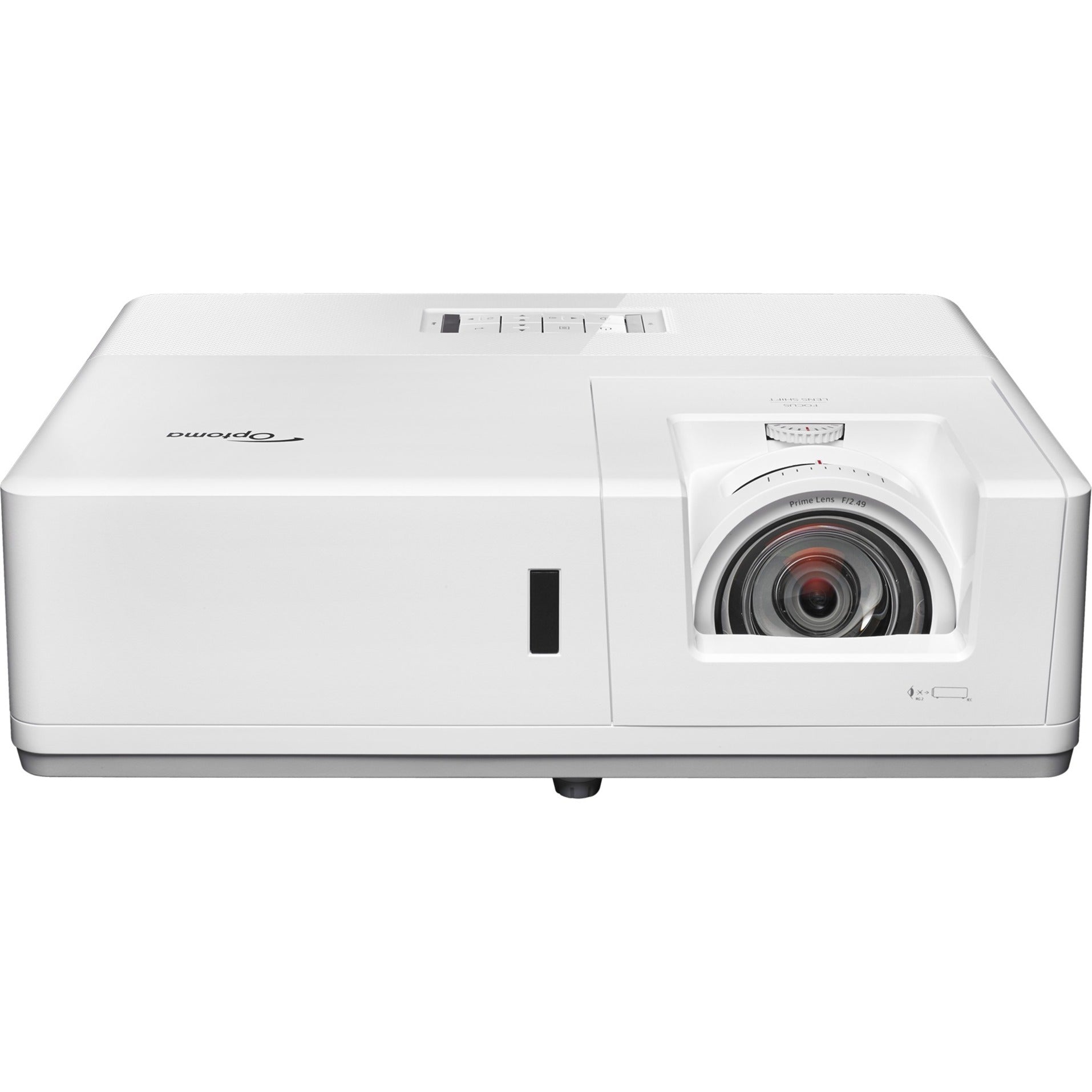 Optoma ZU606TST-W ProScene WUXGA Short Throw Laser Projector, 6000 Lumens, 1920 x 1200, HDMI, USB-A