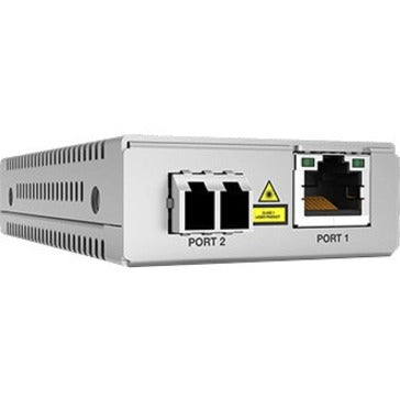 Allied Telesis AT-MMC2000/LC-960 MMC2000/LC Transceiver/Media Converter, TAA Compliant, Multi-mode Fiber, 10/100/1000Base-T, Gigabit Ethernet