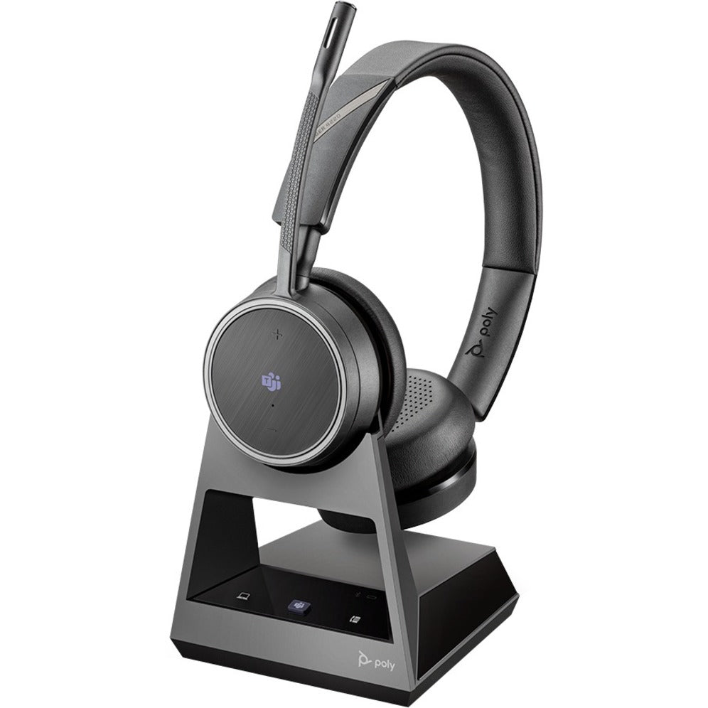 Plantronics 214003-01 Voyager 4220 Headset, Wireless Bluetooth Stereo Headset with Noise Cancelling Microphone