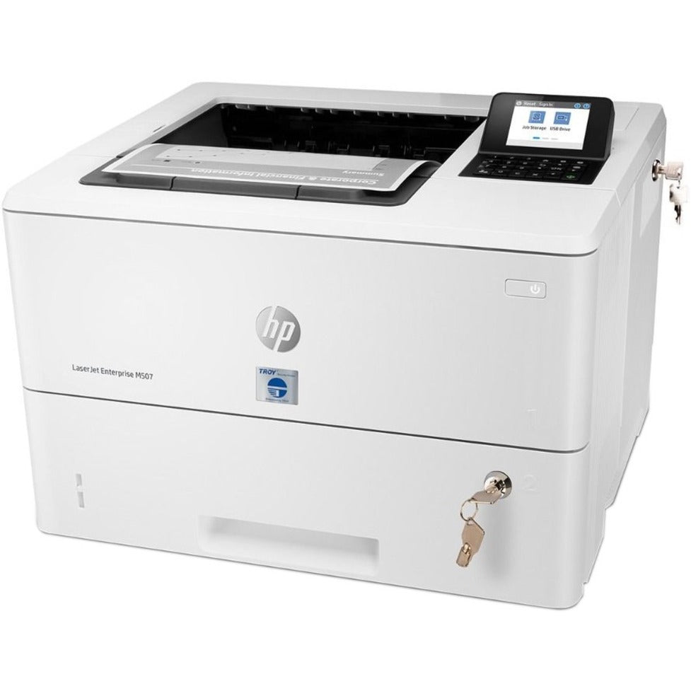 Troy 01-04730-111 M507dn MICR Secure Printer, Monochrome Laser Printer, Automatic Duplex Printing, 45 ppm