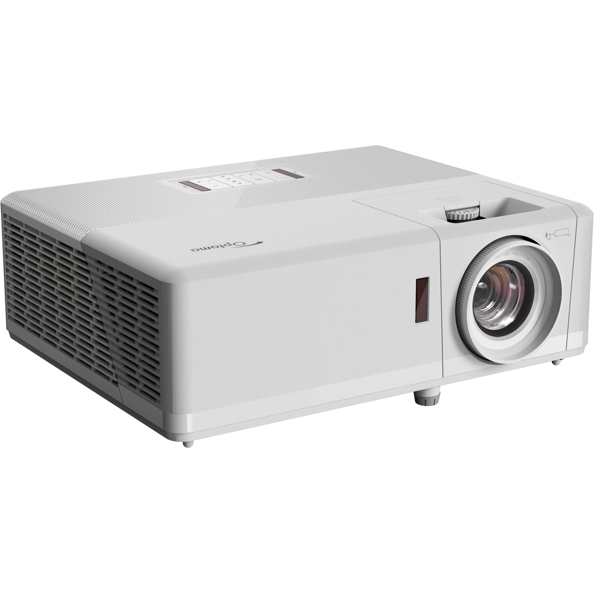 Optoma ZH406 Compact High Brightness Laser Projector, 1080p, 4500 lm, 20,000 Hour Lamp Life