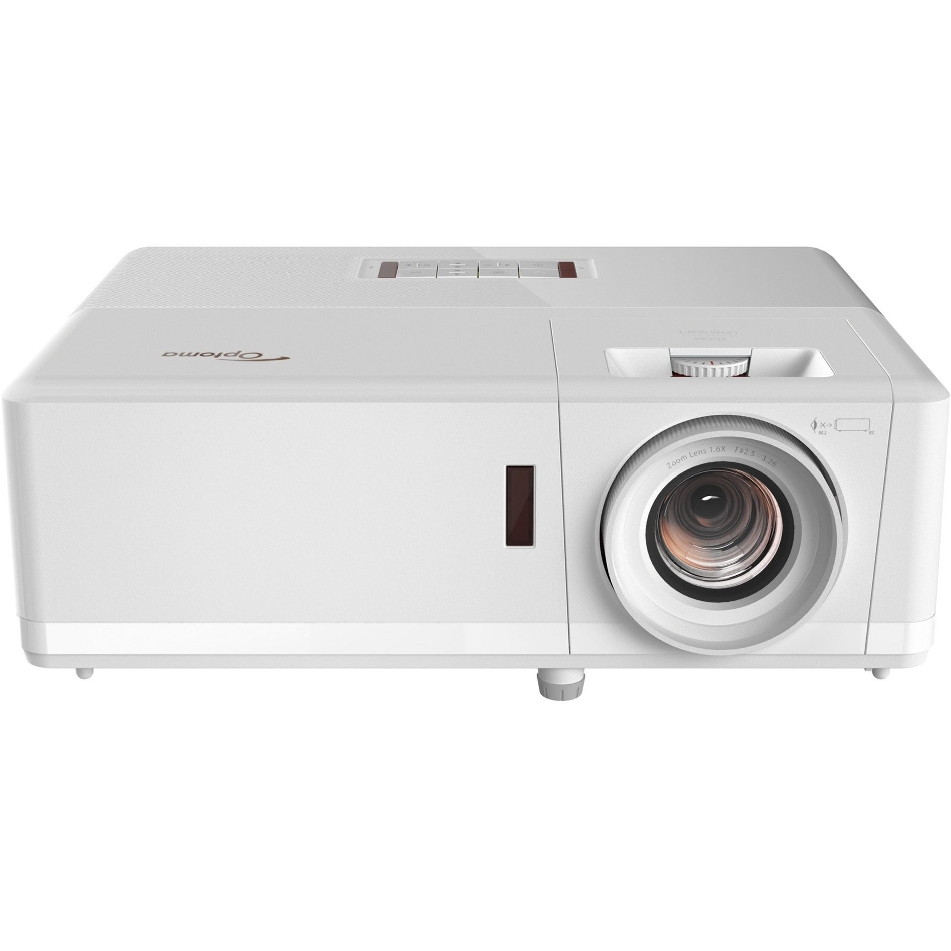 Optoma ZH406 Compact High Brightness Laser Projector, 1080p, 4500 lm, 20,000 Hour Lamp Life