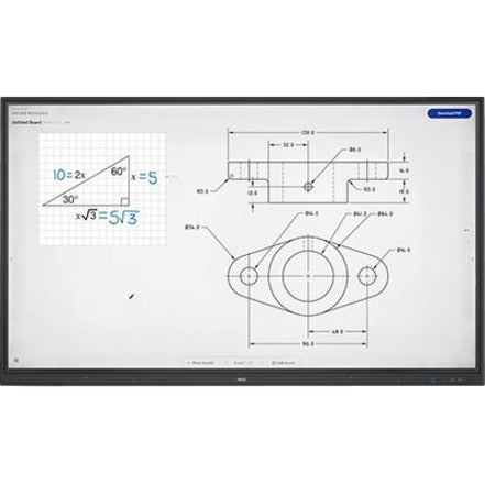 NEC Display 86" UHD Collaborative Board - Enhance Collaboration and Productivity [Discontinued]